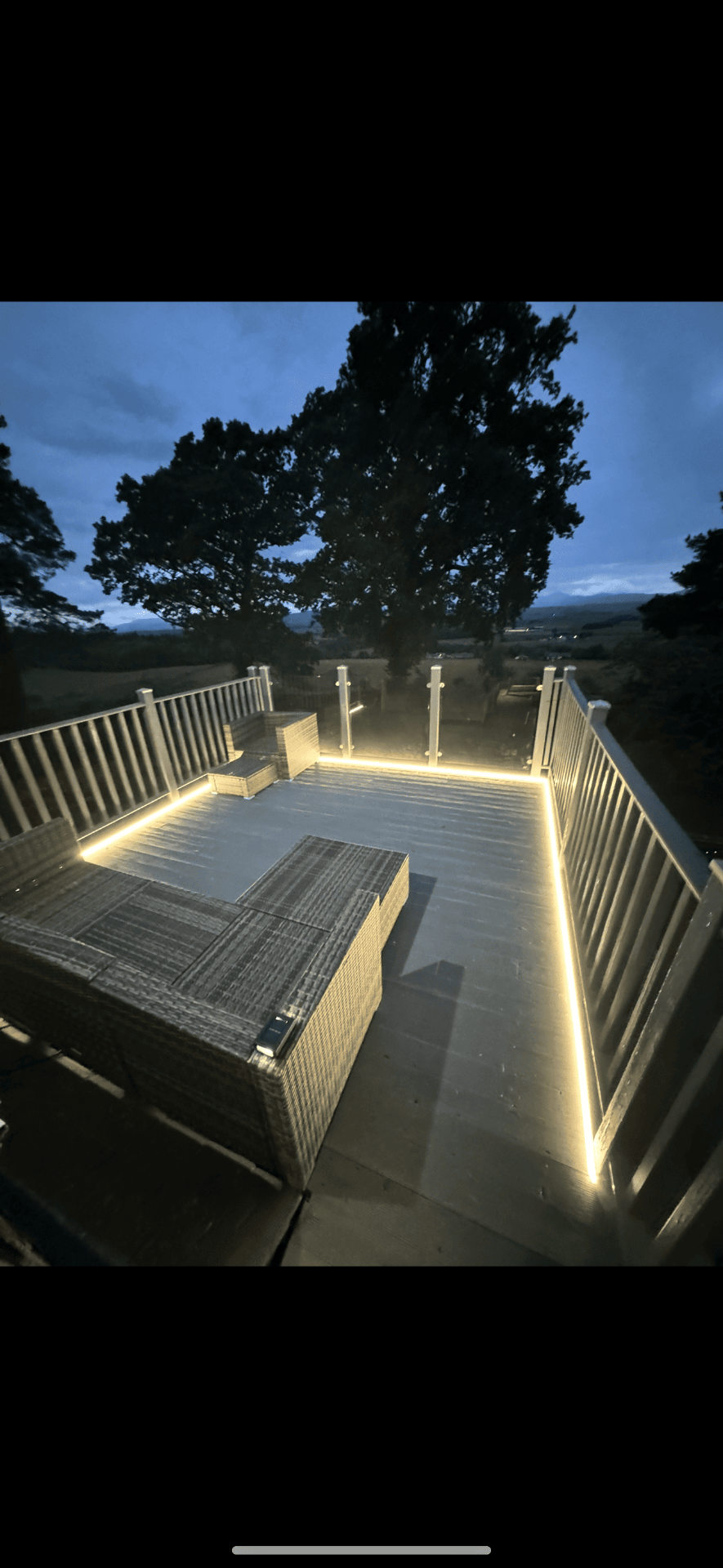 Sparknado past work — Outdoor decking LED strip