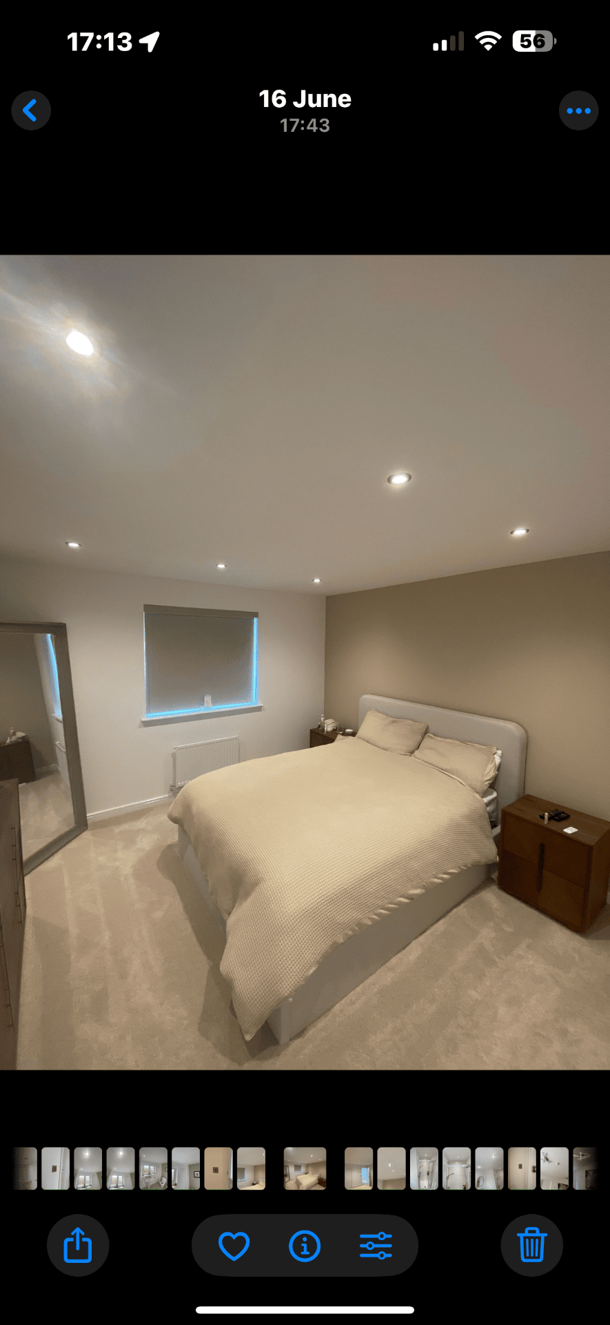 Sparknado past work — Bedroom downlight install